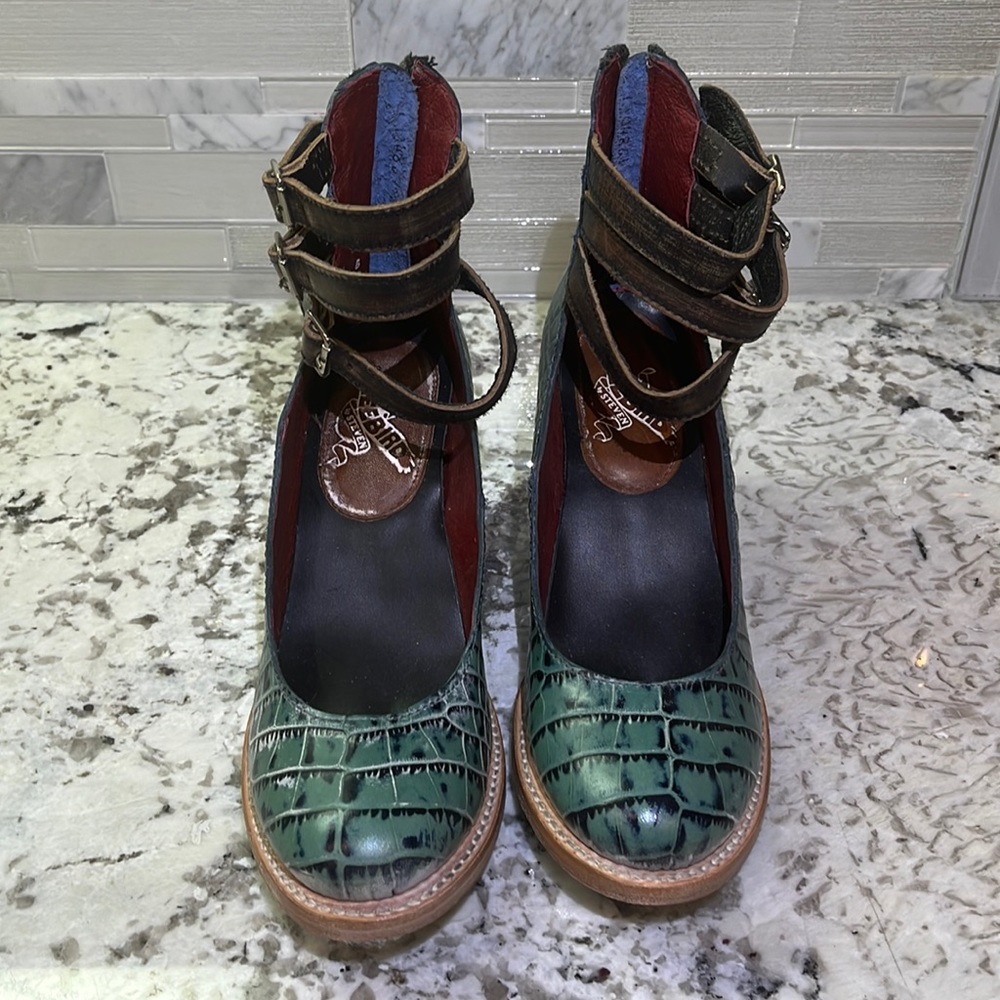 TURQUOISE CROCO RANDI from Freebird by Steven UNWORN !!